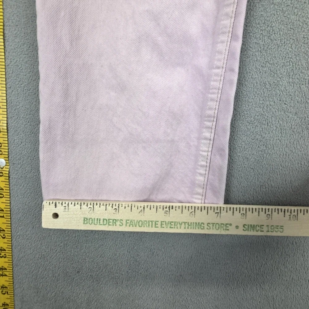 VTG Levis 501 Jeans Mens Pink Wash Dyed‎ Straight Button Fly USA Fits 27x32